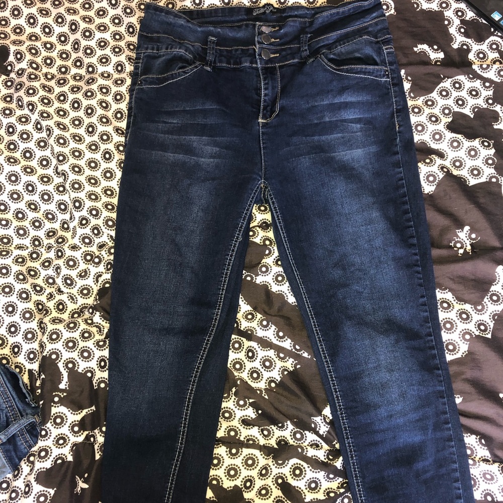 High-Rise Skinny Jeans